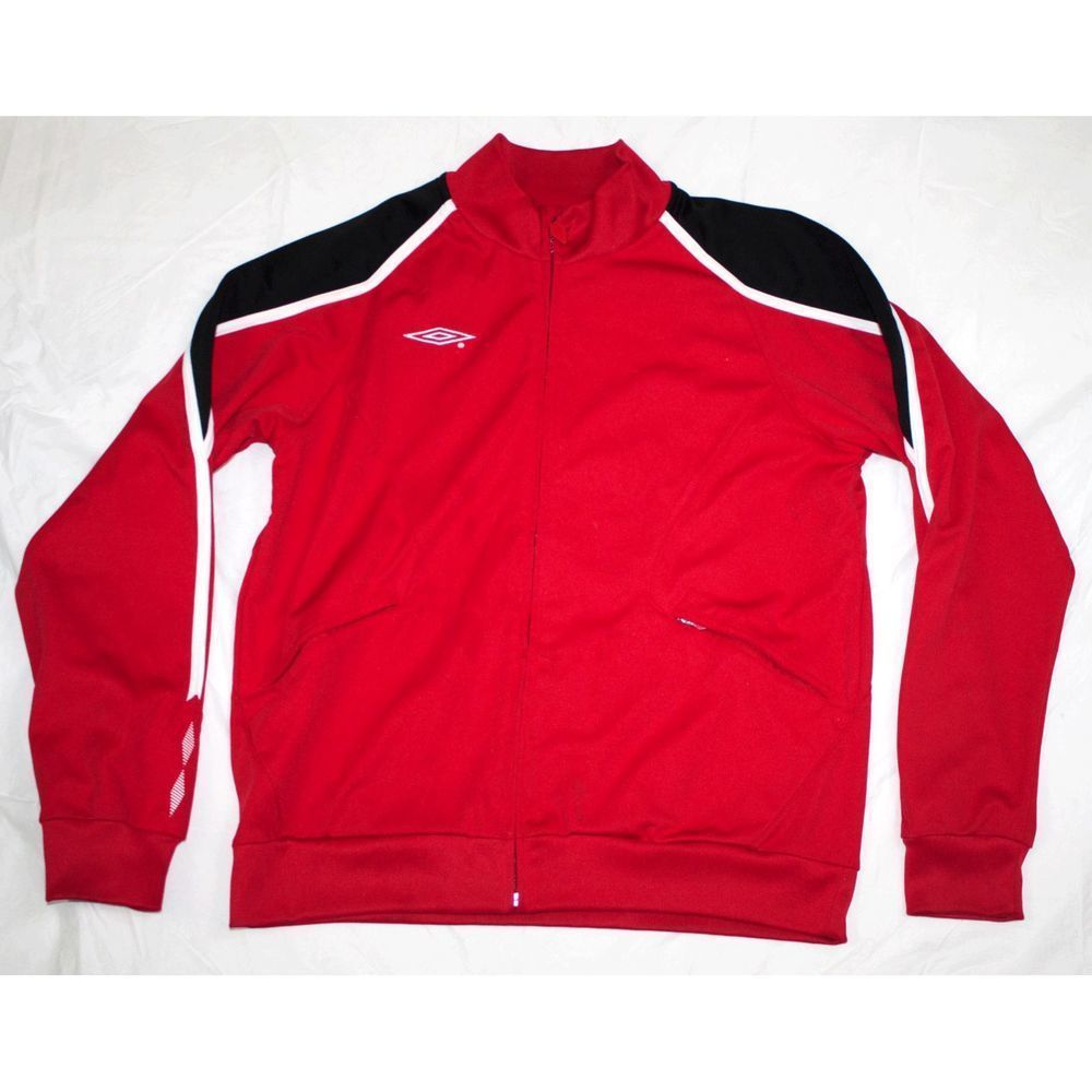 Umbro Retro Soccer Futbol Track‎ Jacket Coat